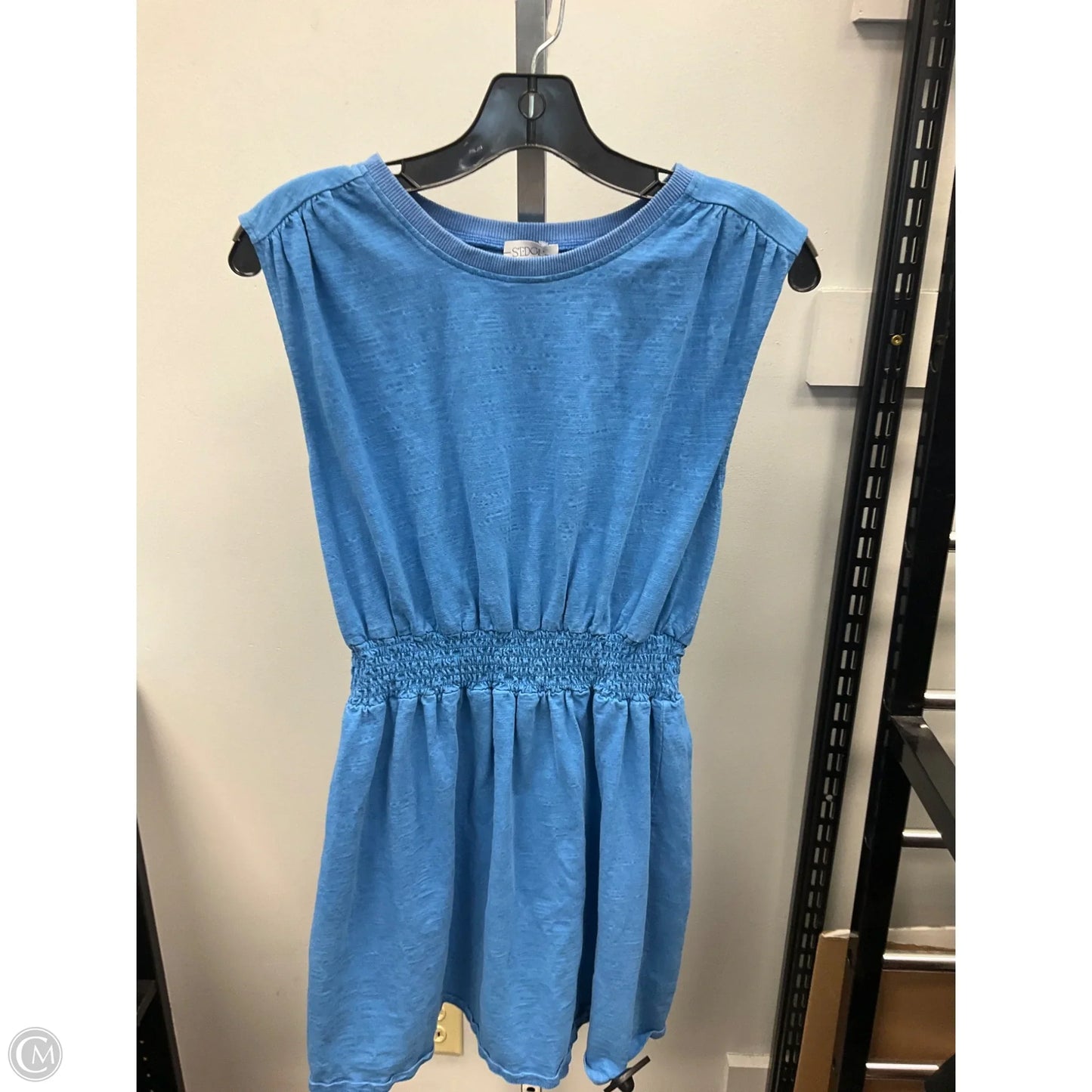 Dress Casual Short By Clothes Mentor In Blue, Size: M