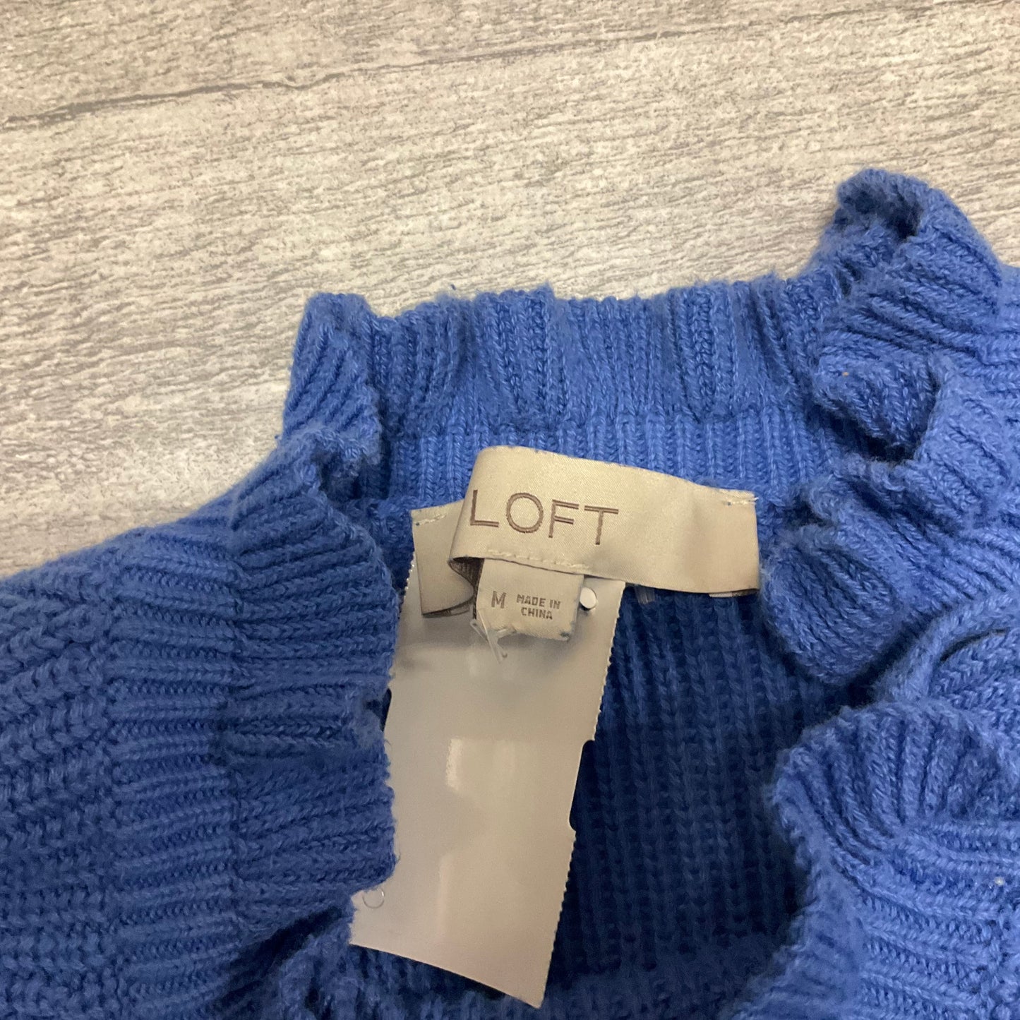 Sweater By Loft In Blue, Size: M