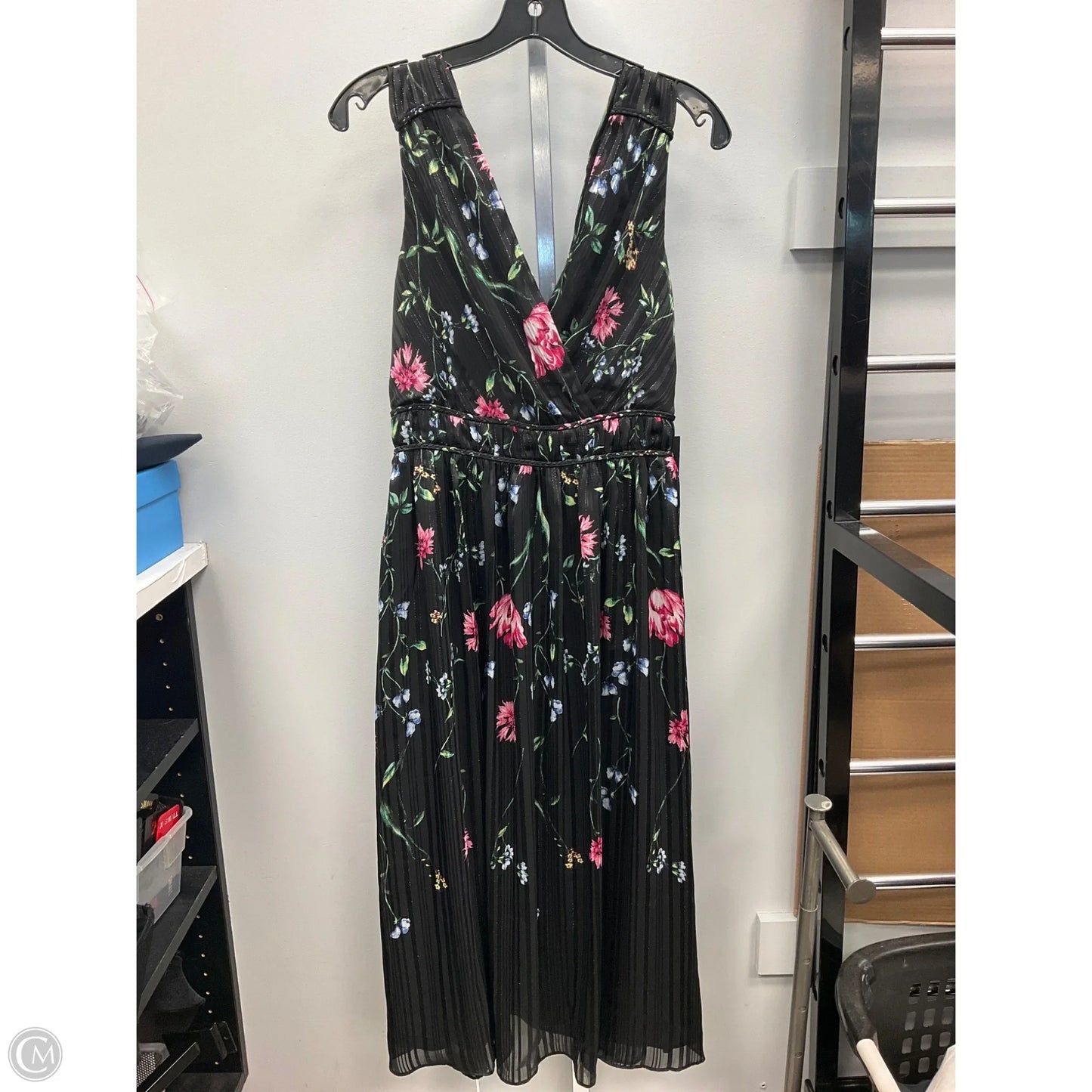 Dress Casual Maxi By White House Black Market In Black, Size: 4