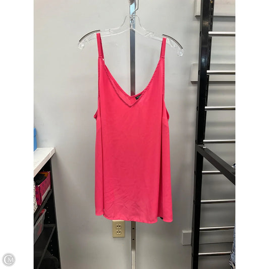 Top Sleeveless By Torrid In Pink, Size: 3x