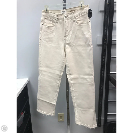 Jeans Cropped By Kensie In Cream, Size: 6