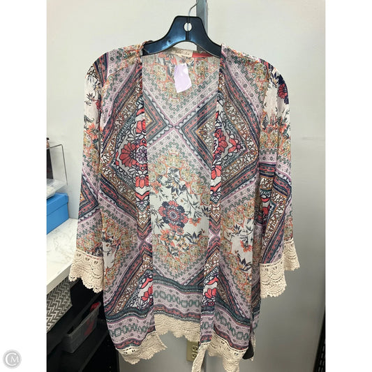 Kimono By Rewind In Multi-colored, Size: L