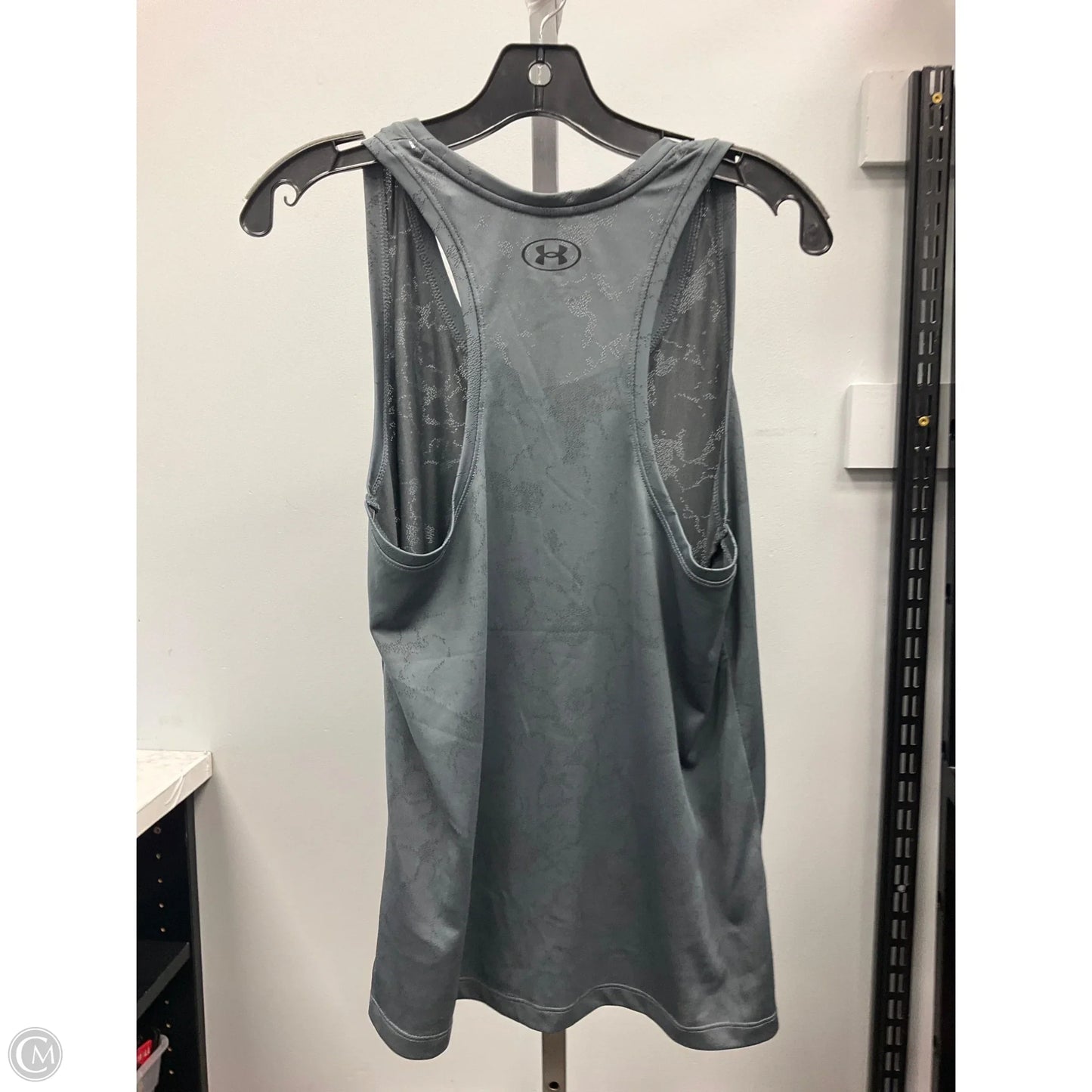 Athletic Tank Top By Under Armour In Grey, Size: L