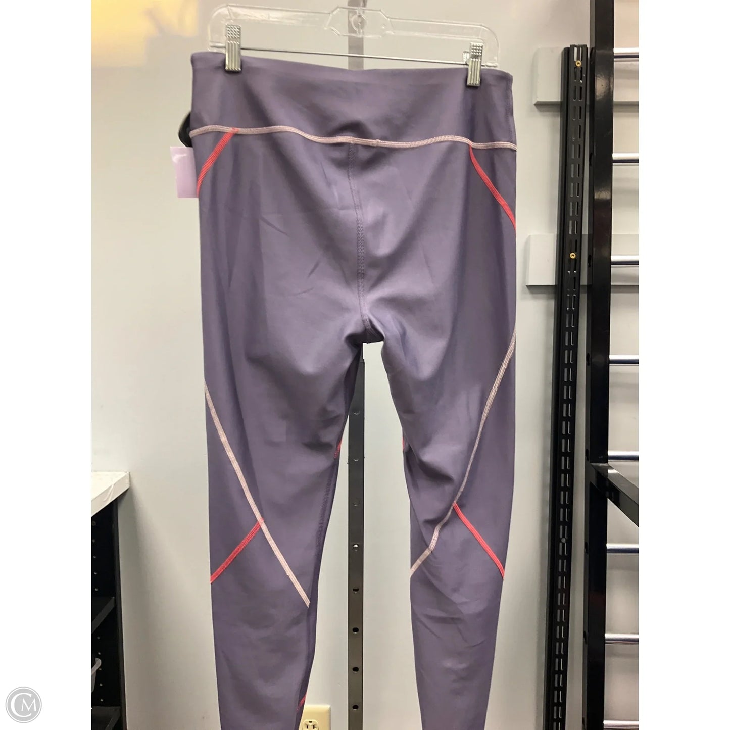 Athletic Leggings By Puma In Purple, Size: L