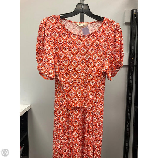 Dress Casual Short By Boden In Orange, Size: 12