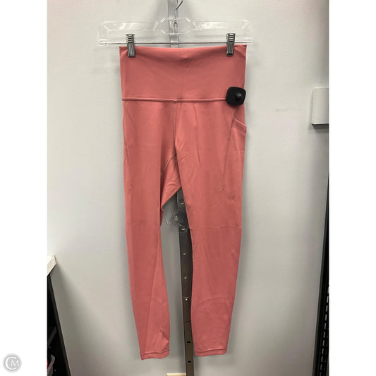 Athletic Leggings By Lululemon In Pink, Size: 6