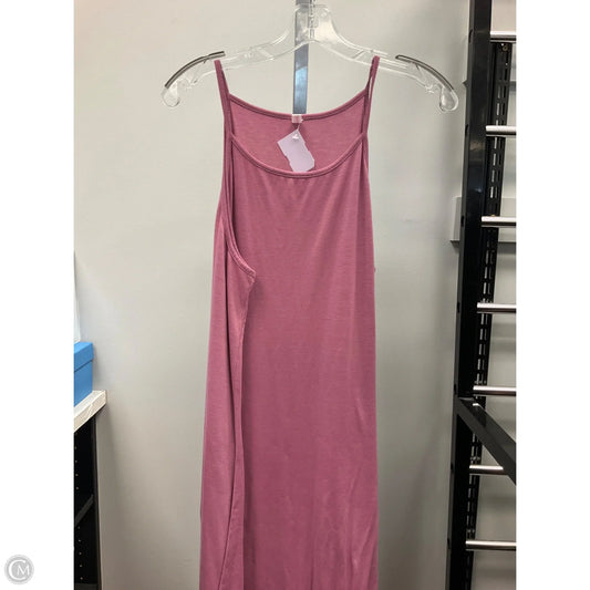 Dress Casual Maxi By Clothes Mentor In Pink, Size: Xl
