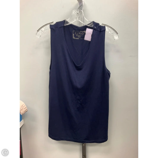 Top Sleeveless Basic By Cupio In Blue, Size: M