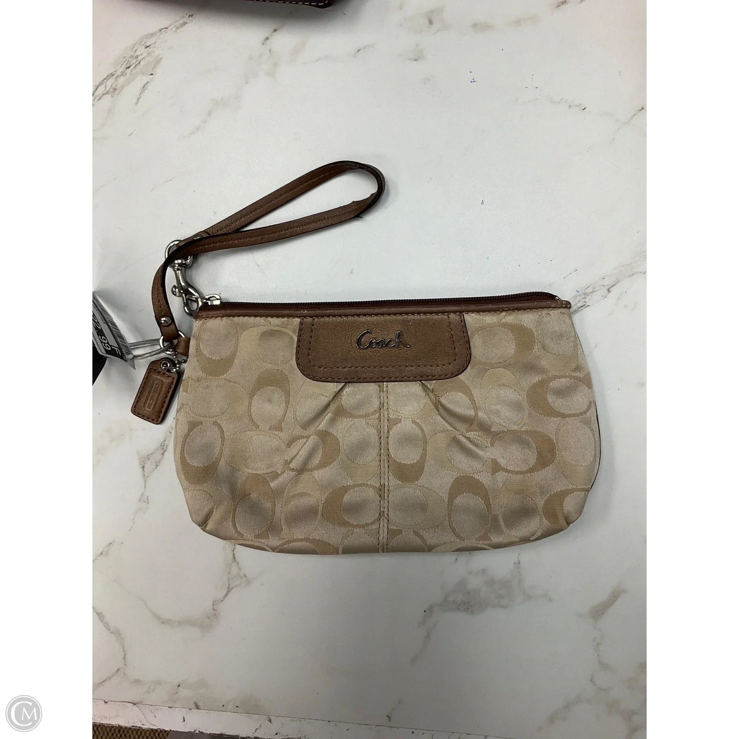 Wristlet Designer By Coach, Size: Large