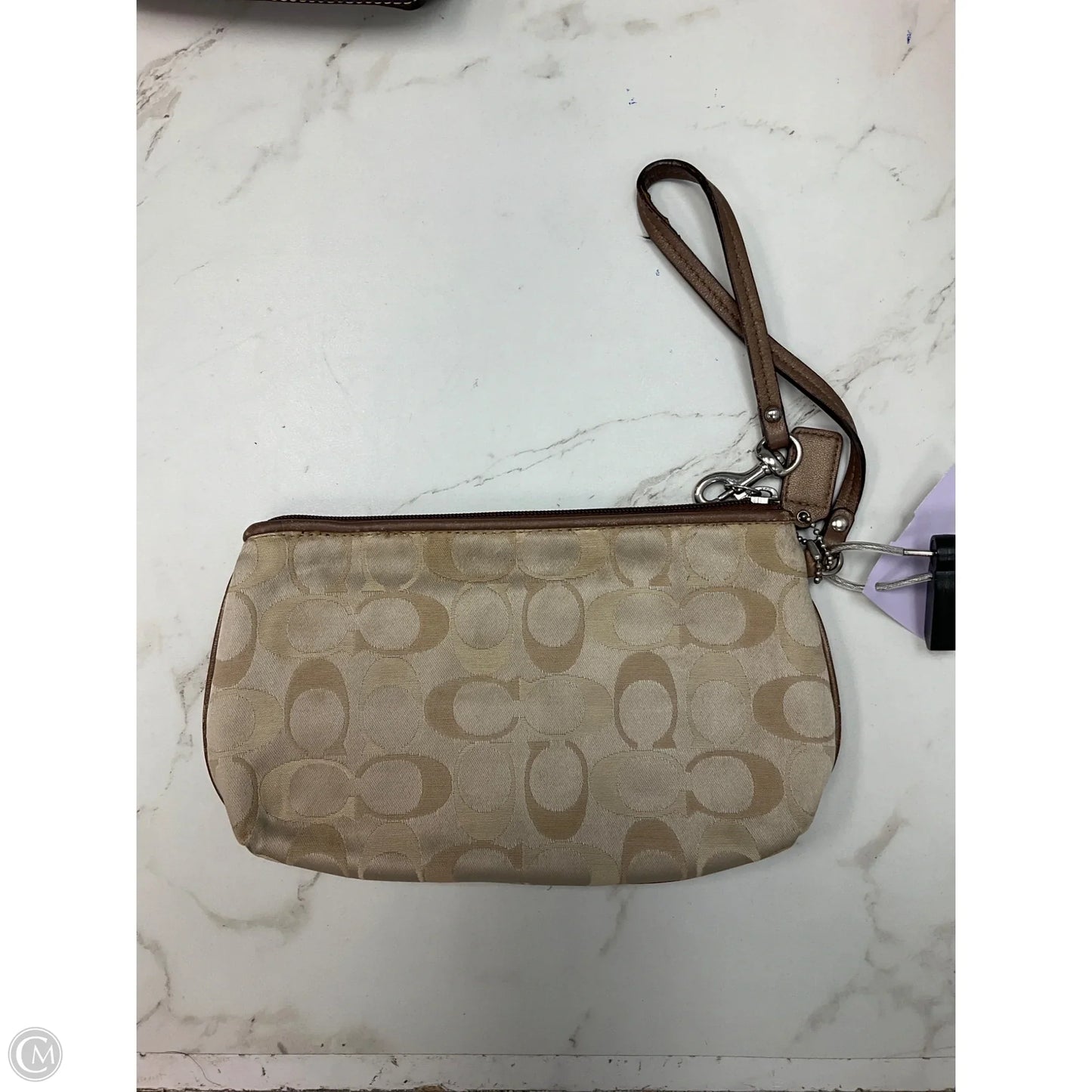 Wristlet Designer By Coach, Size: Large