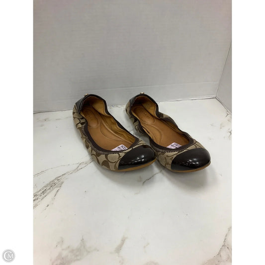 Shoes Designer By Coach In Tan, Size: 9