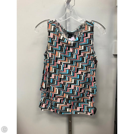 Top Sleeveless By Ann Taylor In Multi-colored, Size: Sp