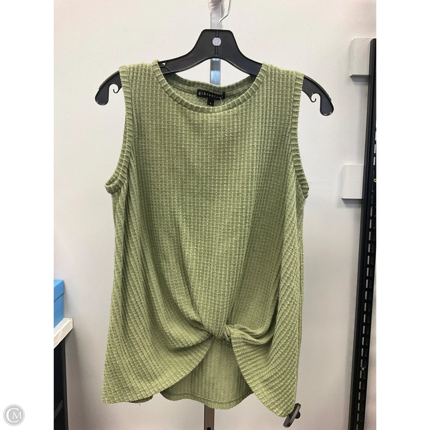 Top Sleeveless By Gibson In Green, Size: S