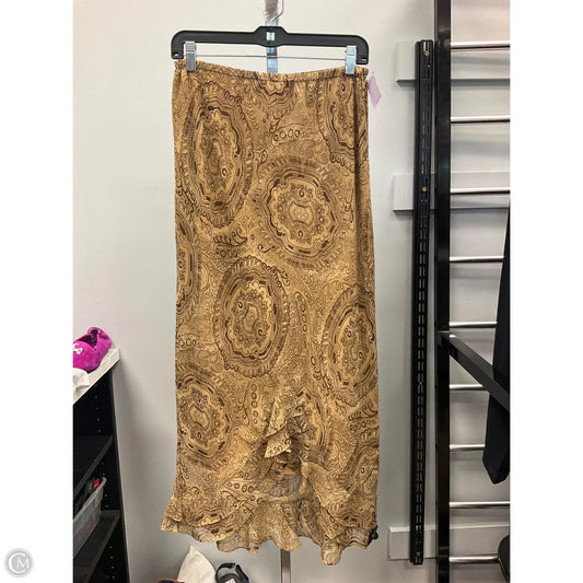 Skirt Midi By Clothes Mentor In Paisley Print, Size: M