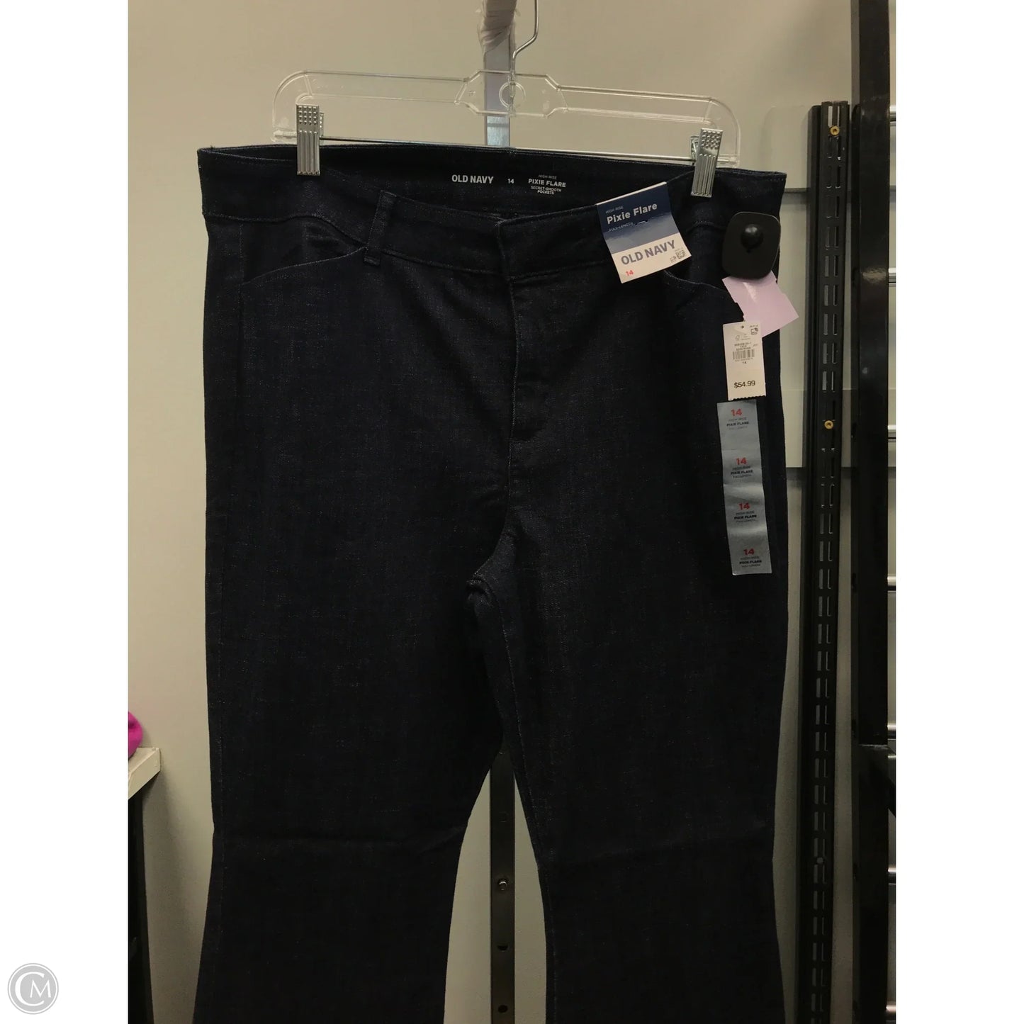Jeans Flared By Old Navy In Blue, Size: 14