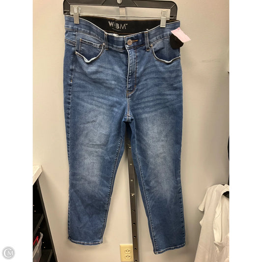 Jeans Straight By White House Black Market In Blue, Size: 10