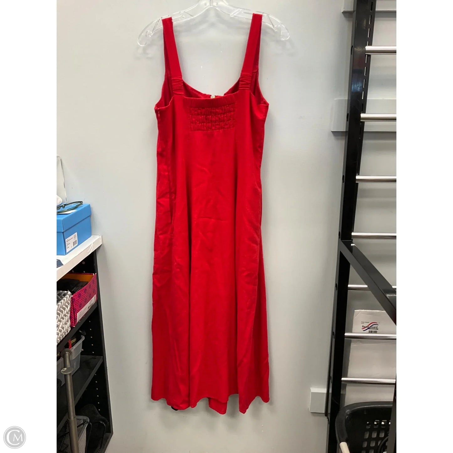 Dress Casual Midi By Tahari In Red, Size: 8