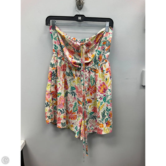 Romper By Old Navy In Floral Print, Size: M