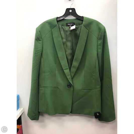 Blazer By Nine West In Green, Size: 16