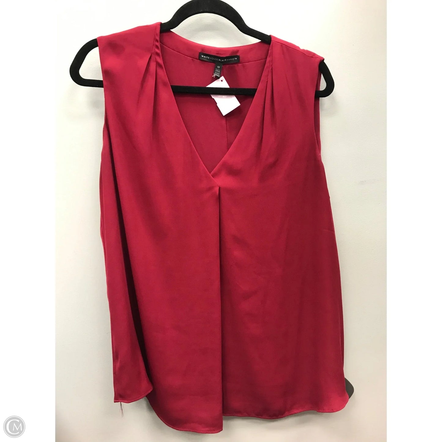 Top Sleeveless By White House Black Market In Red, Size: 12