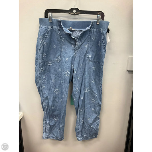 Pants Cargo & Utility By Style And Company In Blue Denim, Size: 10