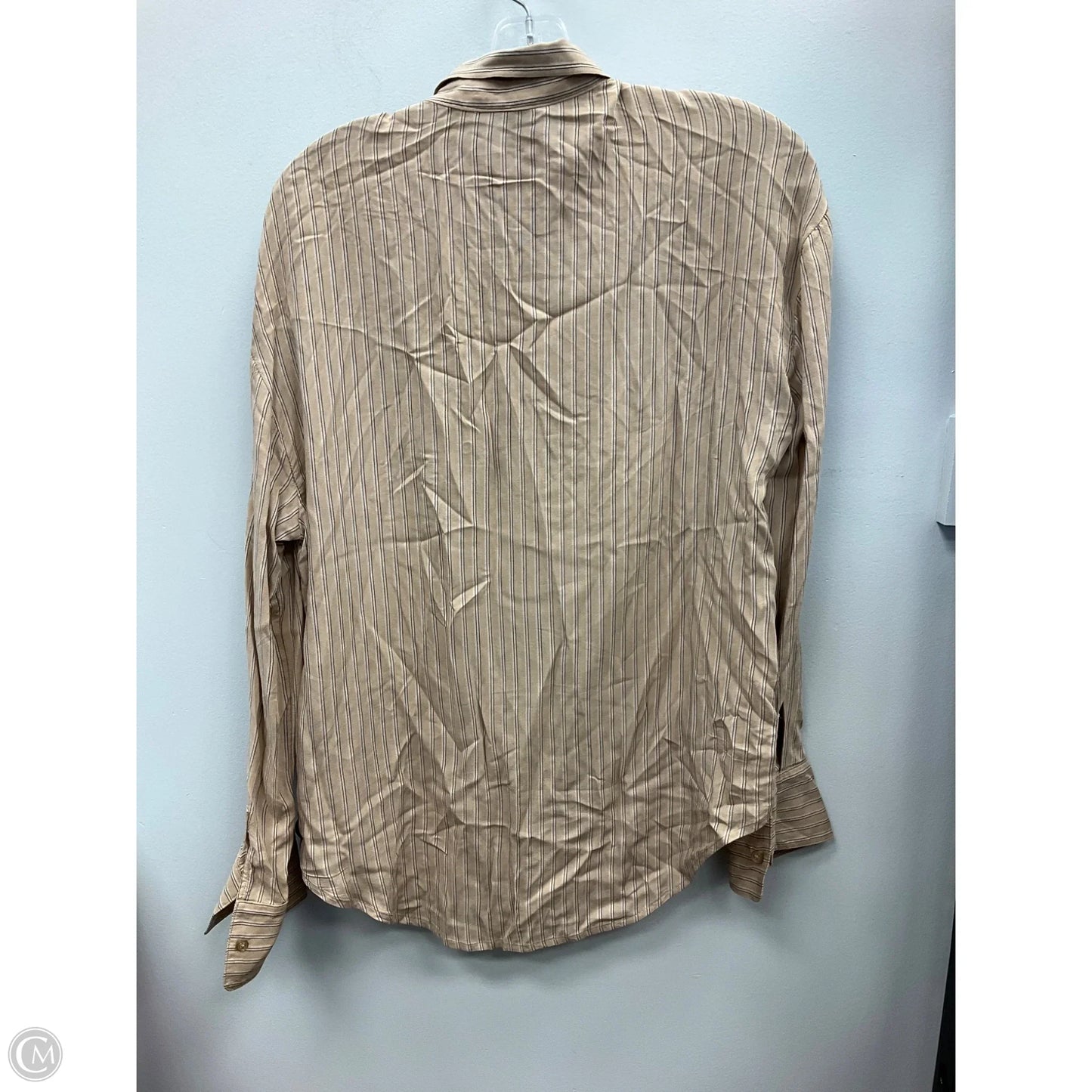Top Long Sleeve By Express In Striped Pattern, Size: Xs