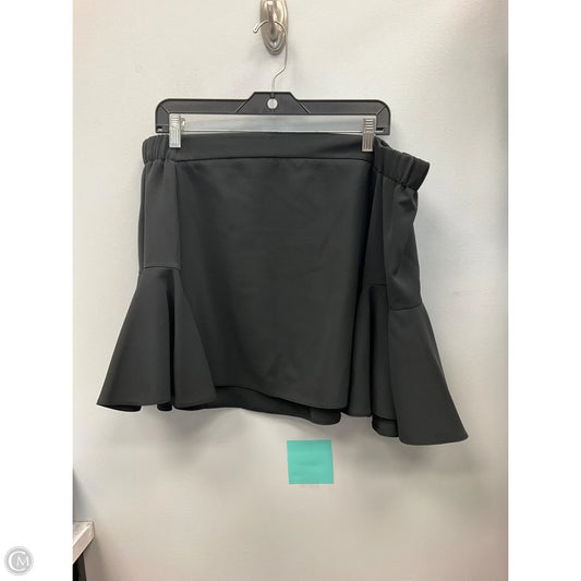 Top Short Sleeve By Topshop In Black, Size: 8