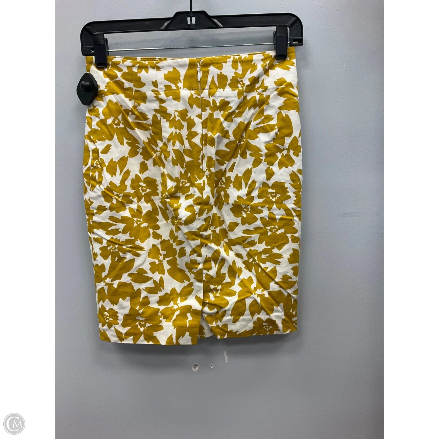 Skirt Mini & Short By Loft In Yellow, Size: 0p