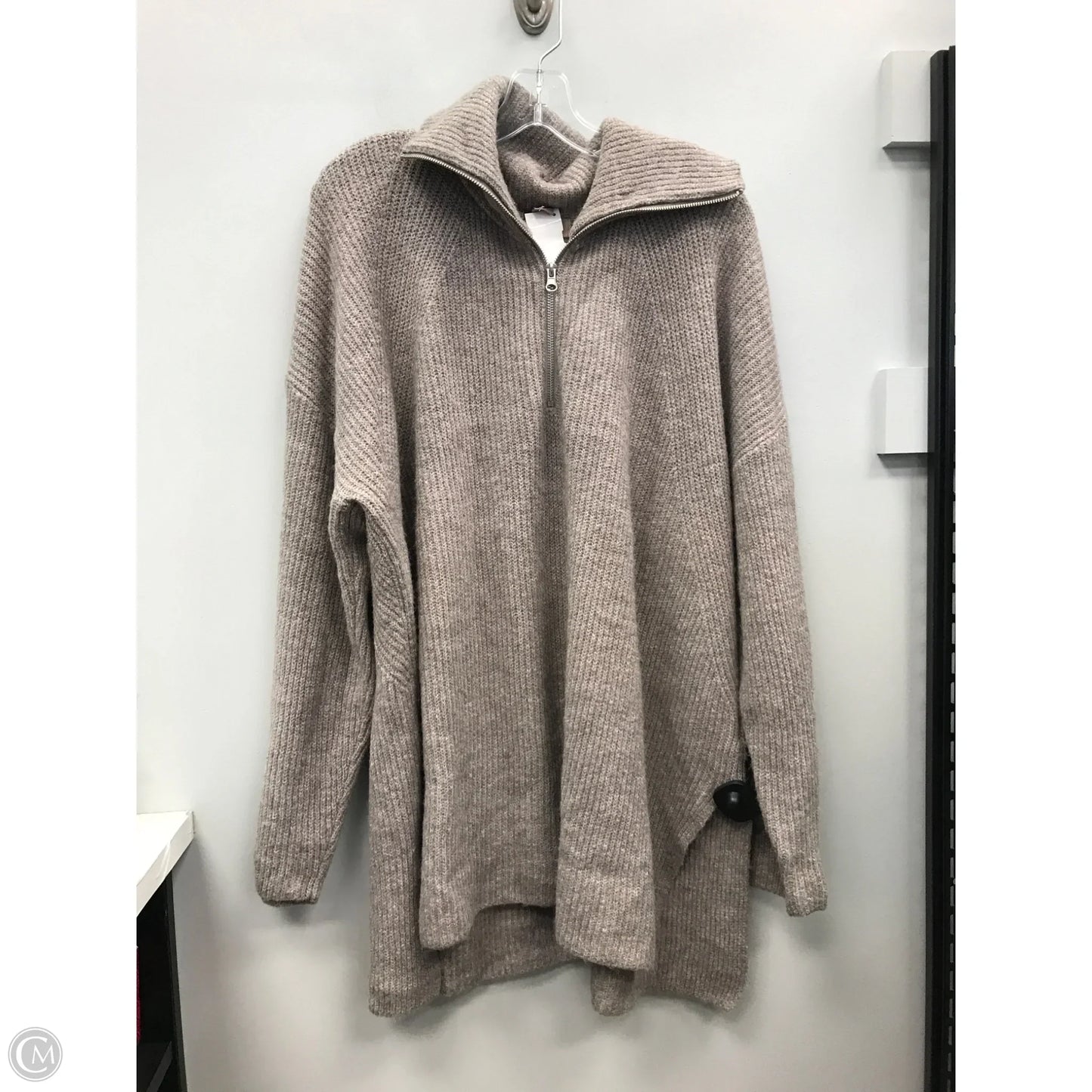 Sweater By H&m In Taupe, Size: L