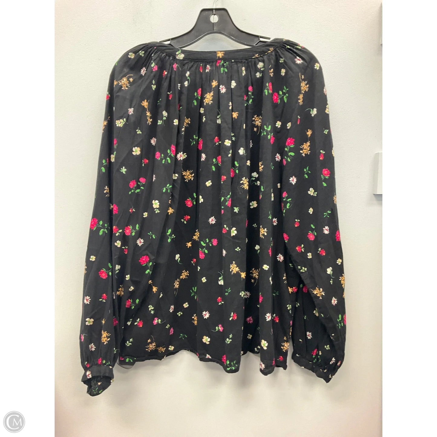 Top Long Sleeve By Old Navy In Floral Print, Size: L
