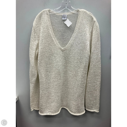 Sweater By Old Navy In White, Size: Xxl