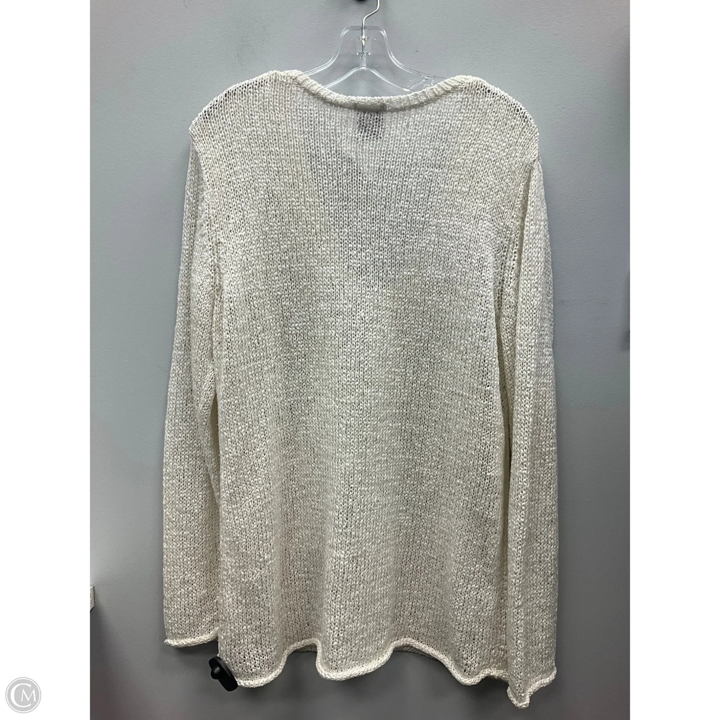 Sweater By Old Navy In White, Size: Xxl