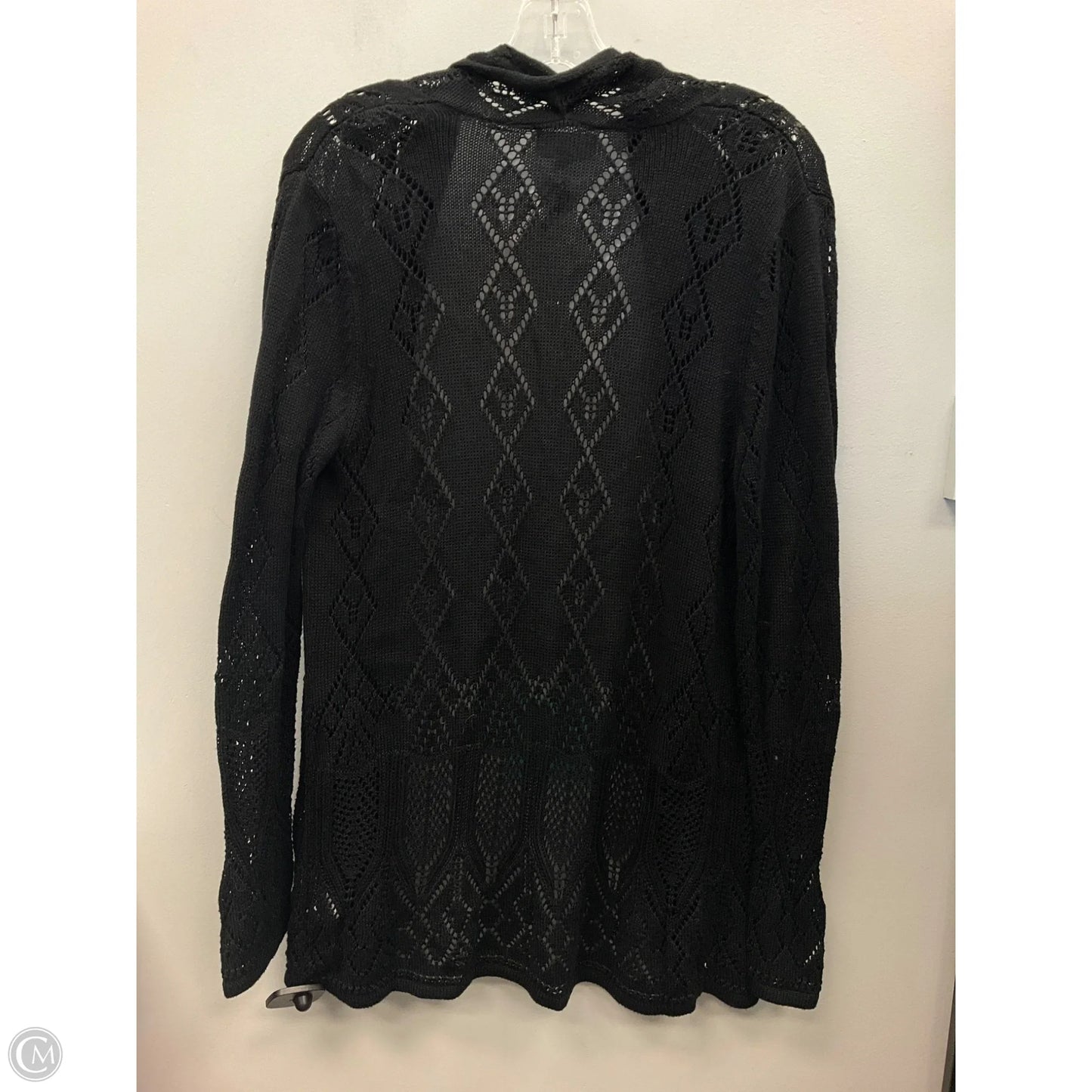Cardigan By Jm Collections In Black, Size: S