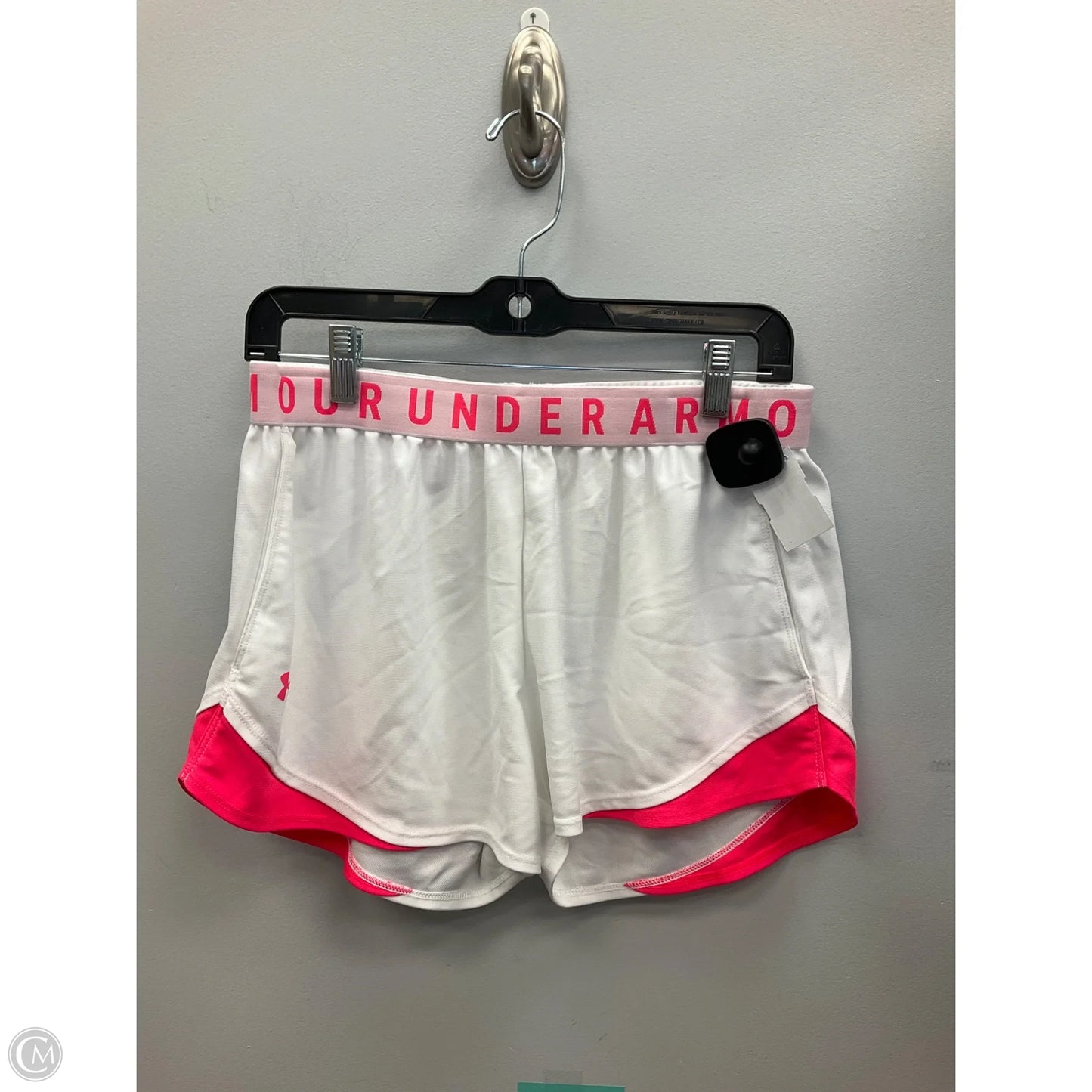 Athletic Shorts By Under Armour In White, Size: M