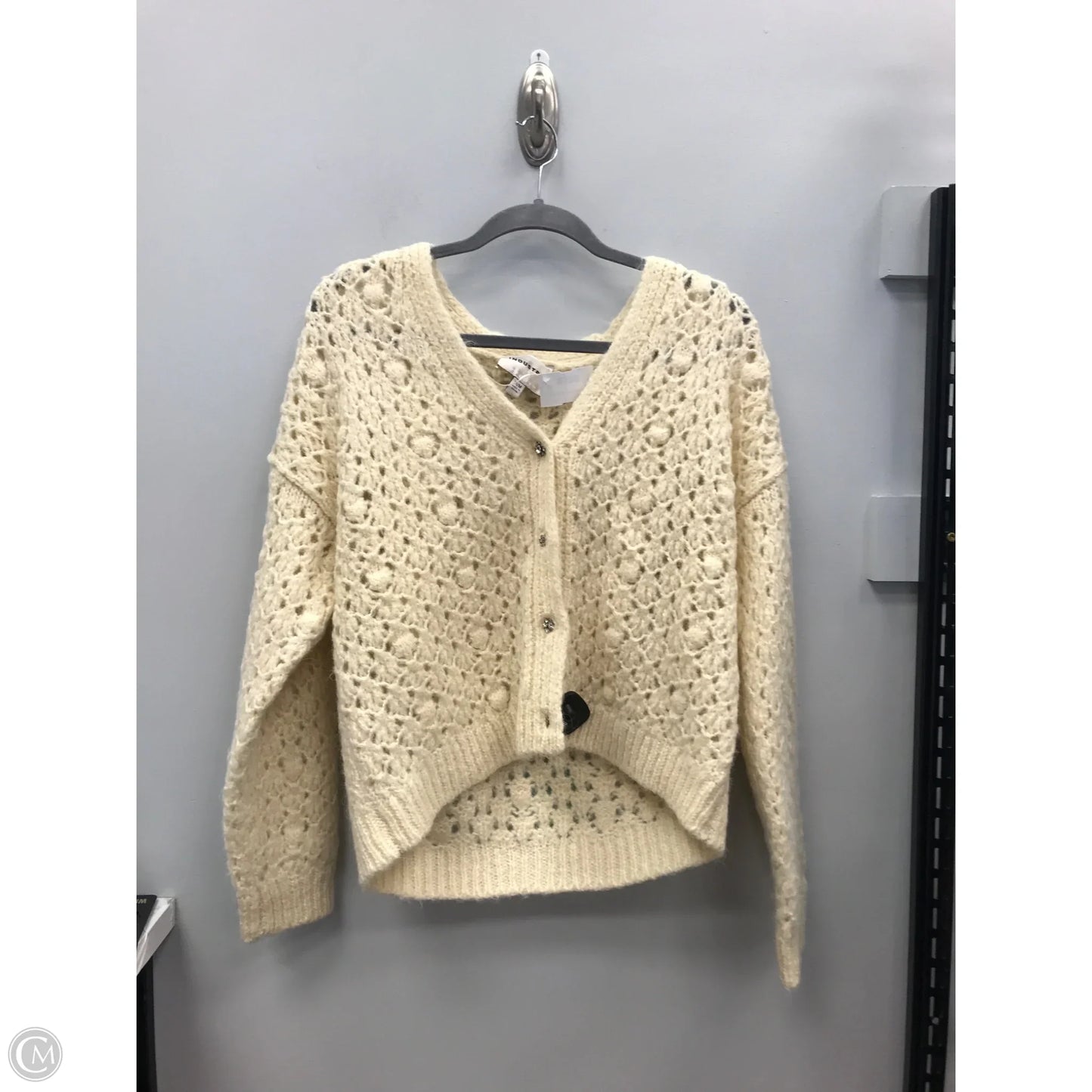 Sweater By Industry In Cream, Size: M