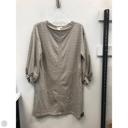 Dress Casual Short By Max Studio In Black & Gold, Size: S