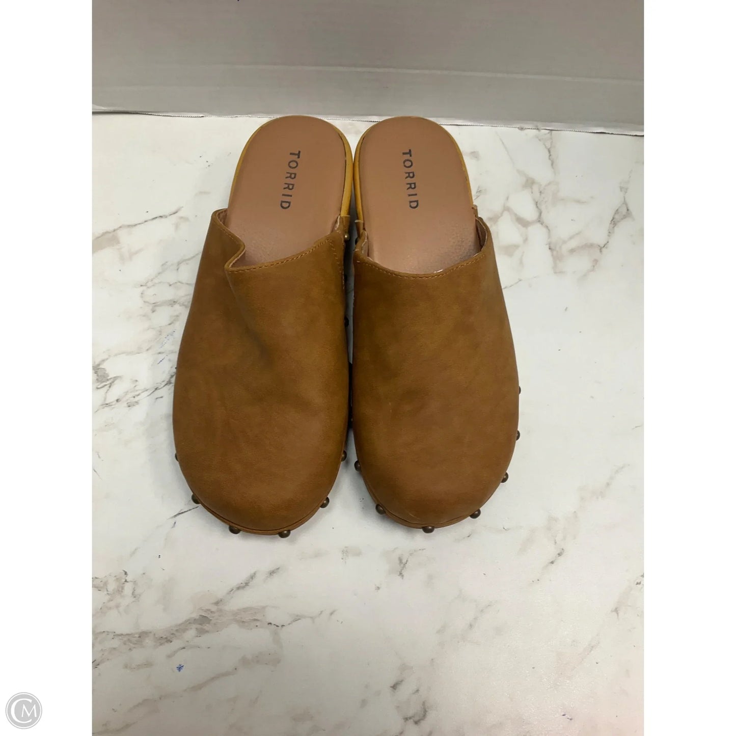 Shoes Heels Block By Torrid In Brown, Size: 8