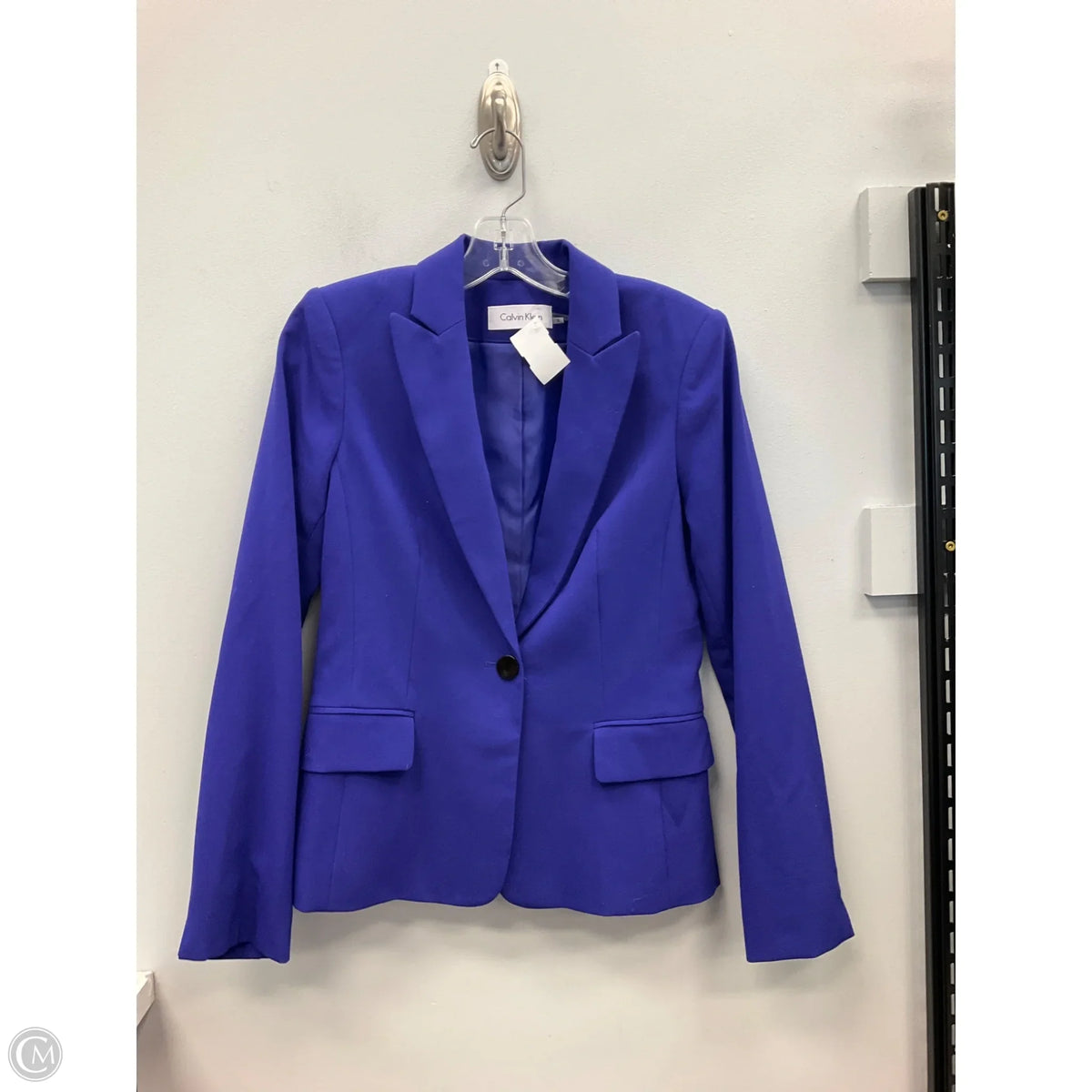 Blazer By Calvin Klein In Purple, Size: 2