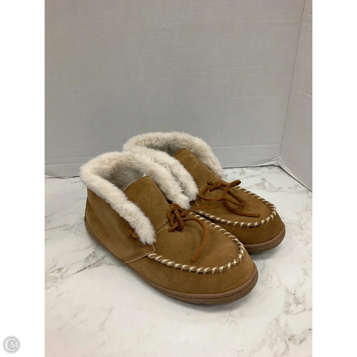 Slippers By Clarks In Tan, Size: 9