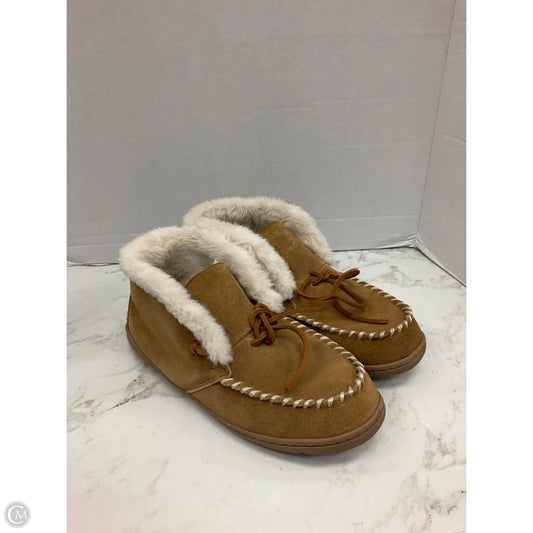 Slippers By Clarks In Tan, Size: 9
