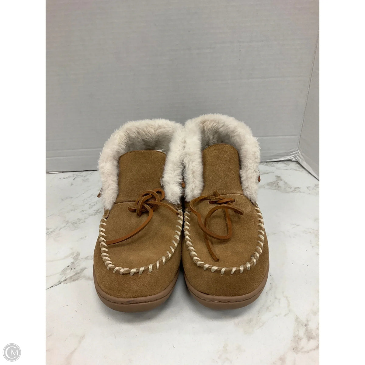 Slippers By Clarks In Tan, Size: 9
