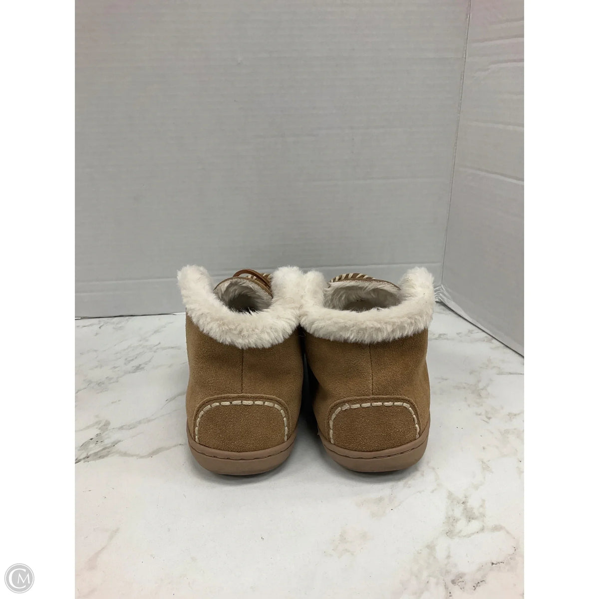 Slippers By Clarks In Tan, Size: 9