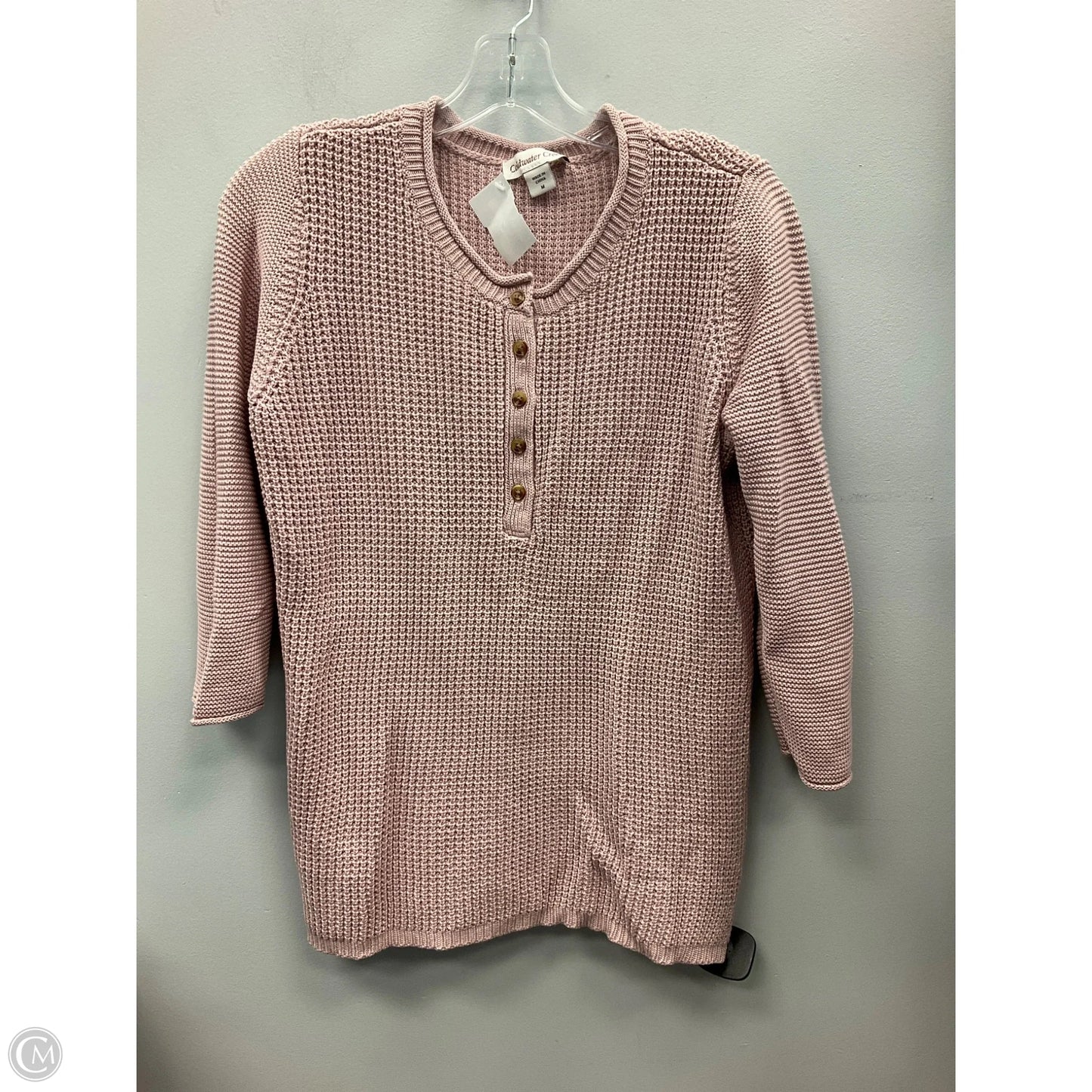 Sweater By Coldwater Creek In Pink, Size: M