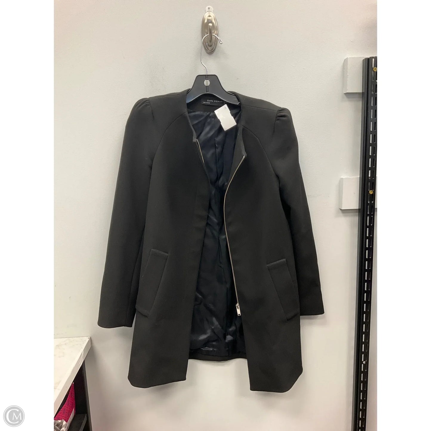 Blazer By Zara In Black, Size: Xs