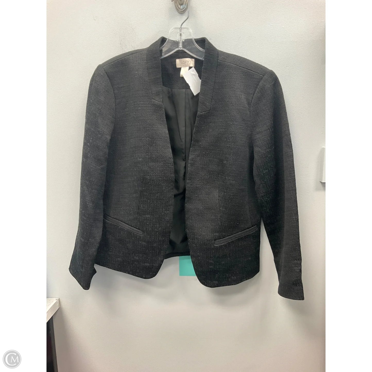 Blazer By Loft In Black, Size: 10