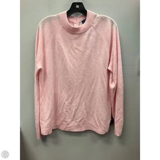Sweater By Karen Scott In Pink, Size: Xl