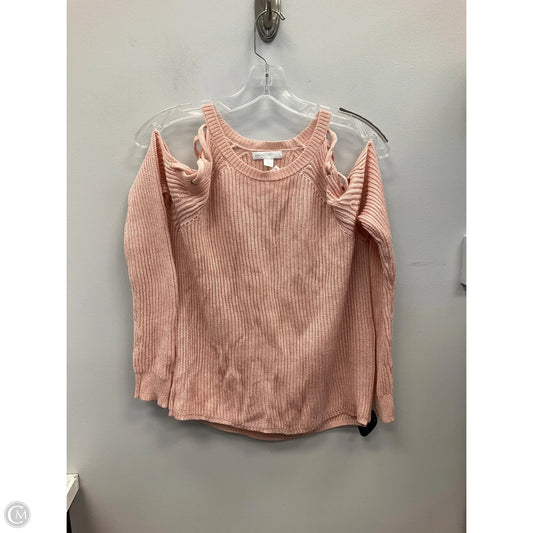 Sweater By New York And Co In Pink, Size: Xs