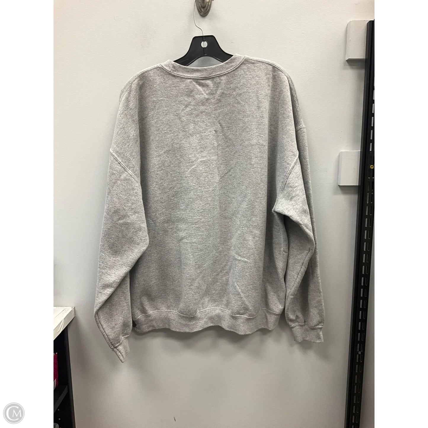 Sweatshirt Crewneck By Disney In Grey, Size: Xl