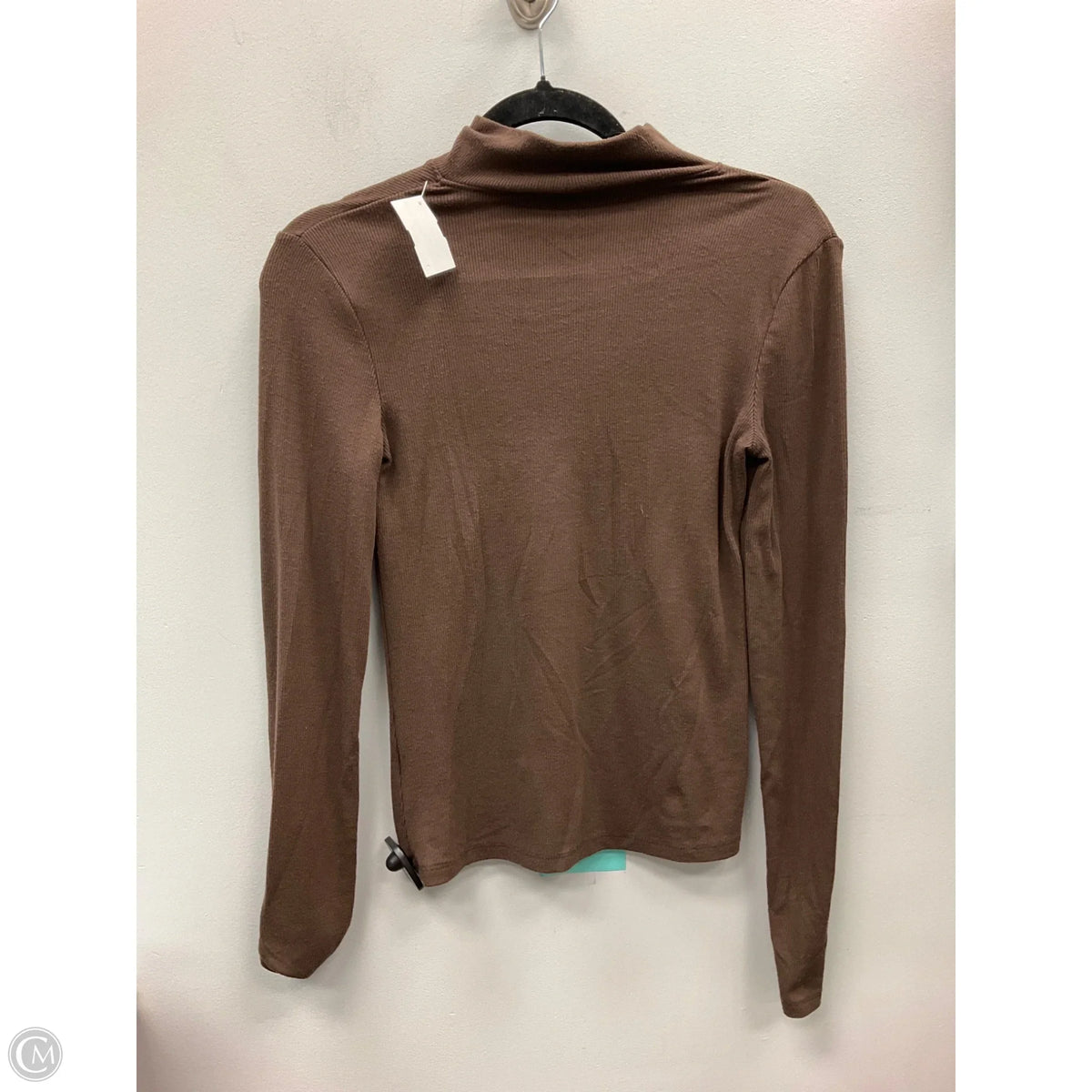 Top Long Sleeve By So In Brown, Size: S