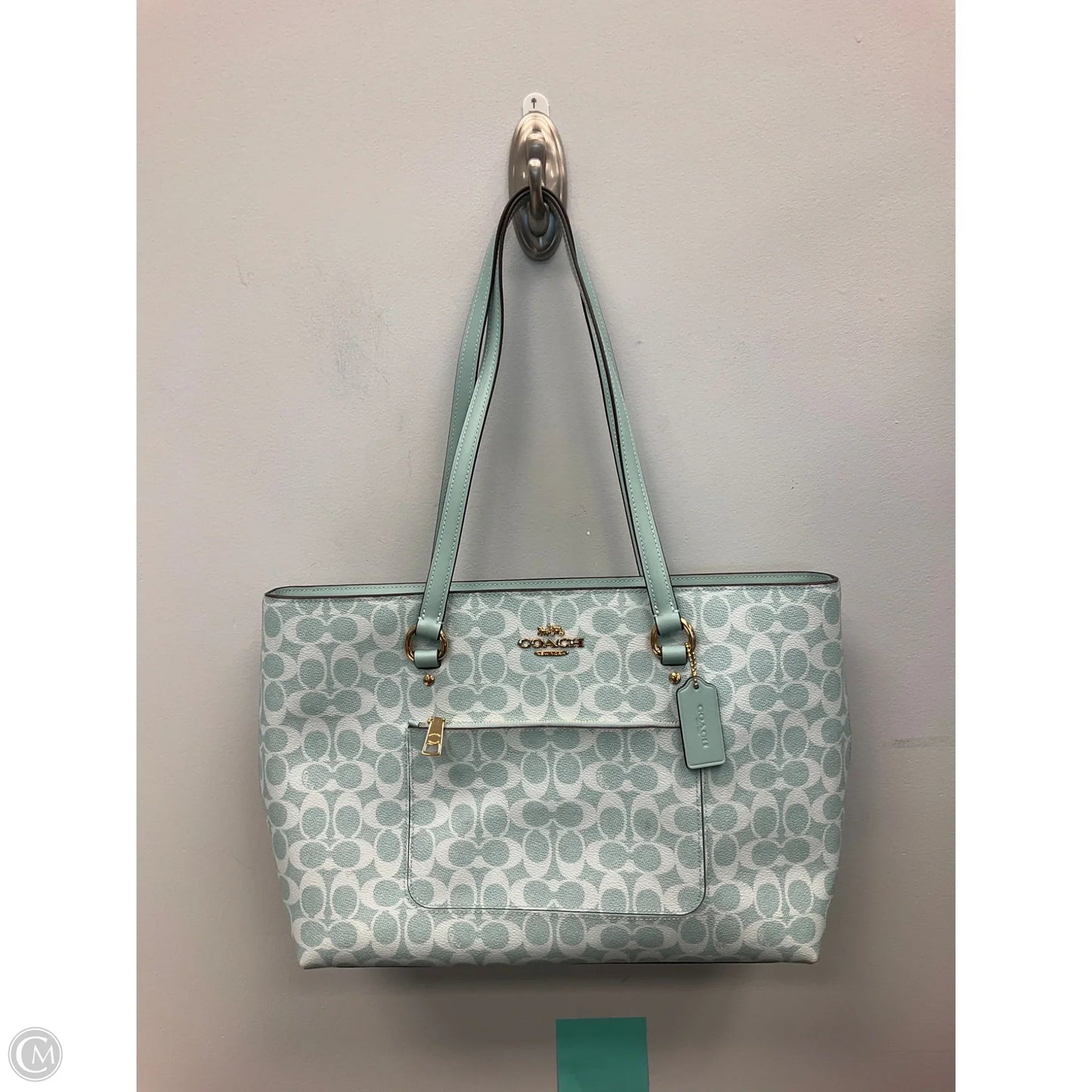 Handbag Designer By Coach, Size: Large